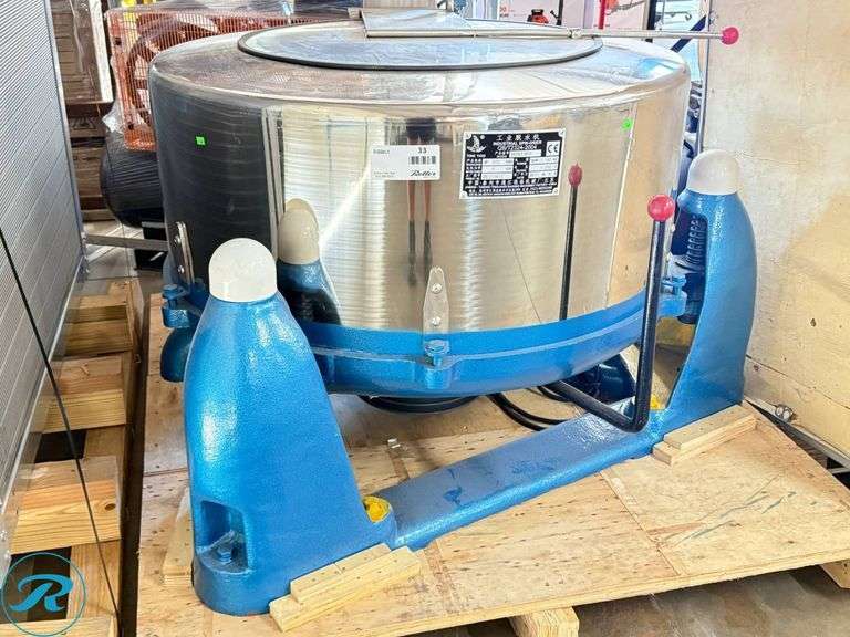 Industrial Spin-Dryer Model SS753-800 Hydro Extractor, 3HP, 4KW, 230V