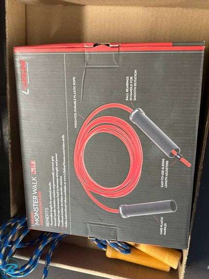 Jump Ropes and Lifeline Monster Walk Resistance Bands Set - Roller Auctions