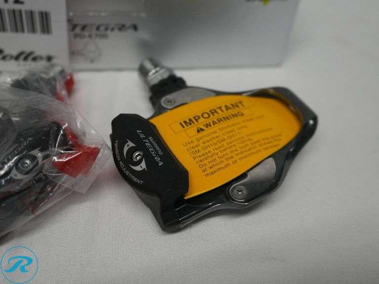 Shimano Ultegra PD-6700 SPD-SL Pedals with Cleats - Roller Auctions