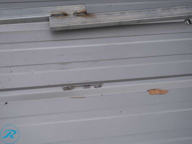 (100) New Sheets of KJ K0311 Galvalume Corrugated Steel Panels, 10' x 35" (Damage to Top Few Sheets) - Roller Auctions