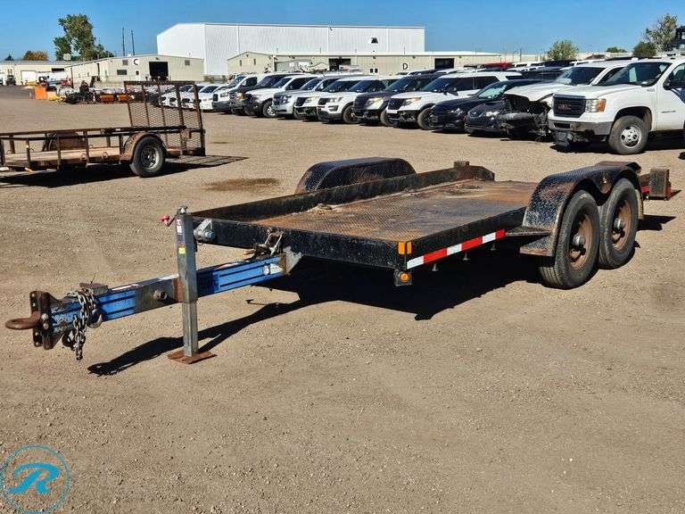 2008 Superior T/A Tilt Deck Equipment Trailer