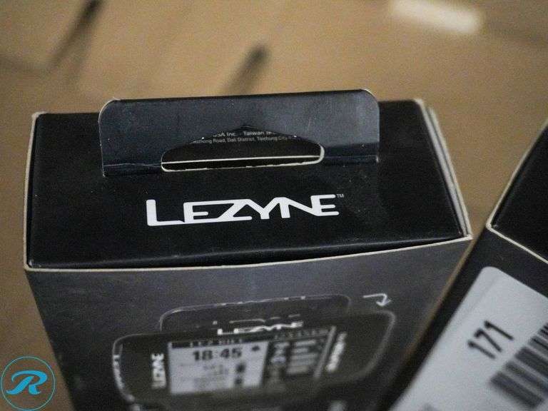 (2) Lezyne Cycling GPS Computers: Super Pro GPS and Macro Plus GPS - Roller Auctions
