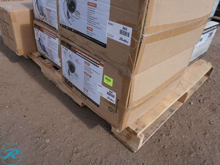 New Land Honor LHR-130 1/2" x 100' Retractable Garden Hose Reel - Roller Auctions