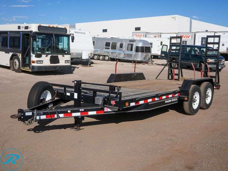 2009 PJ T/A Equipment Trailer