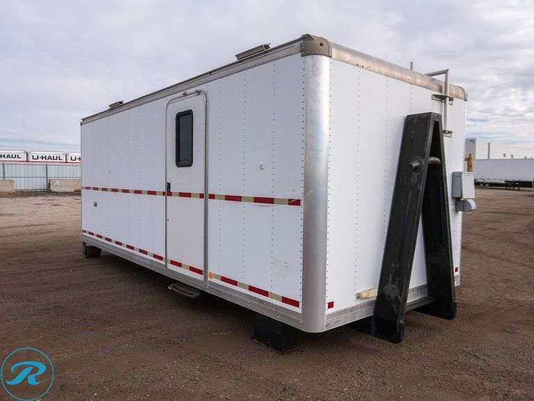 Hook Lift Roll-Off Custom Lab Bed, w/ Air Conditioning, Cabinets, Counters, Electrical, Lighting, 20' Long x 102" Wide x 91" High, Onan Gas Generator - Roller Auctions