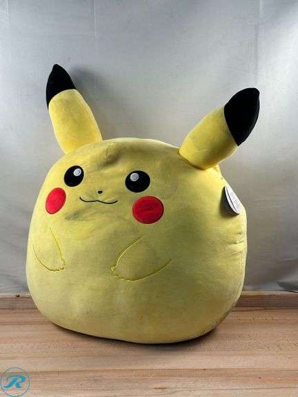 (2) Squishmallows: 24” Pokémon Plush, Pikachu- Used/ Damaged - Roller Auctions