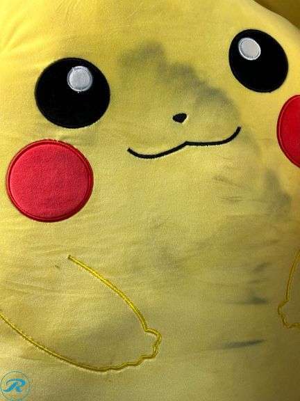 (2) Squishmallows: 24” Pokémon Plush, Pikachu- Used/ Damaged - Roller Auctions