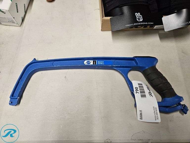 (4) Assorted Hand Tools Including Saw Frames and Serrated Knife - Roller Auctions