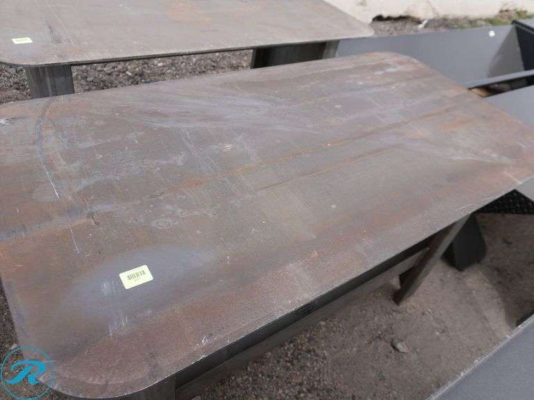 New Kit Containers Steel Welding Table, 57" x 30" - Roller Auctions