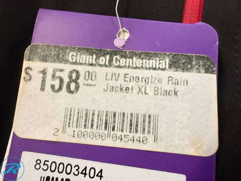 (2) Liv Energize Women’s Rain Jackets, Size XXL and XL - Roller Auctions