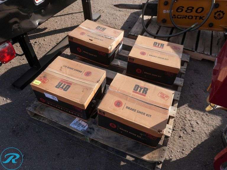 (4) New OTR Air Brake Shoe Kits - Roller Auctions