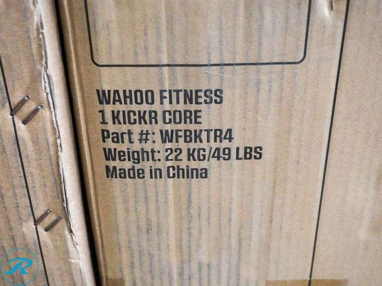 Wahoo KICKR Core Smart Bike Trainer - Roller Auctions