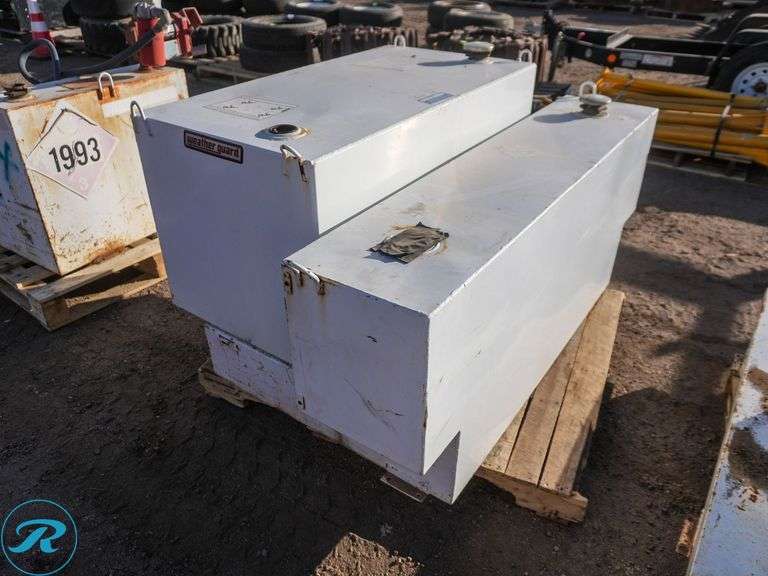 (2) Weather Guard Fuel Tanks - Roller Auctions