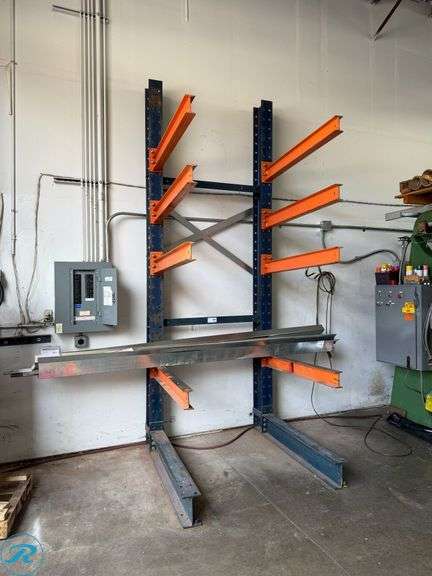 12’ Cantilever Racking with (8) 4’ Arms