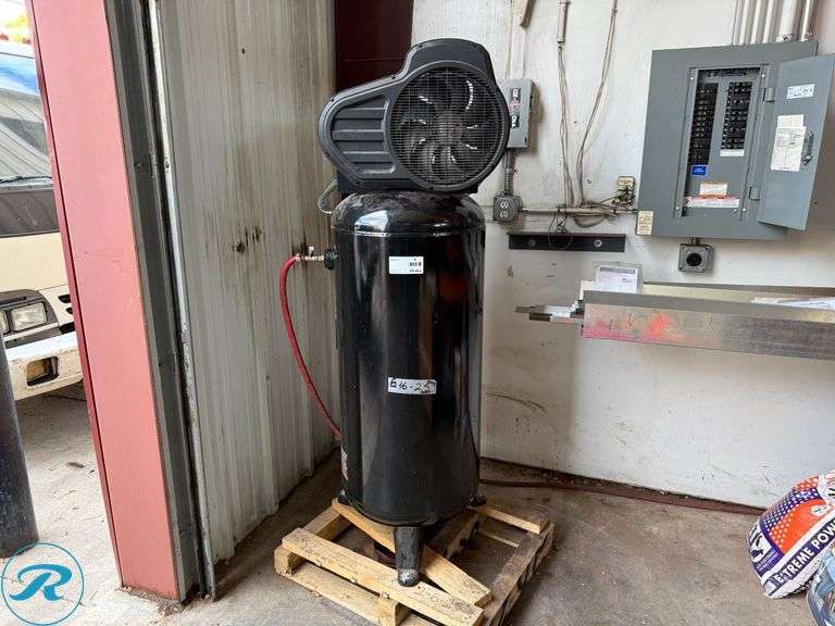 Husky C630H Vertical Air Compressor, 2-Stage, 175 Psi, 60 Gallon - Roller Auctions