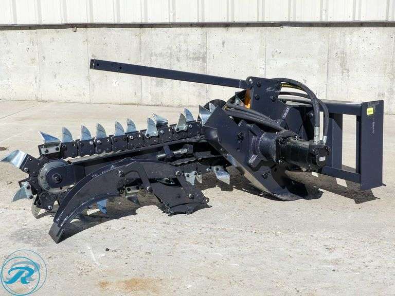 JCT Hydraulic Trencher Attachment To Fit Skid Steer Loader - Roller Auctions