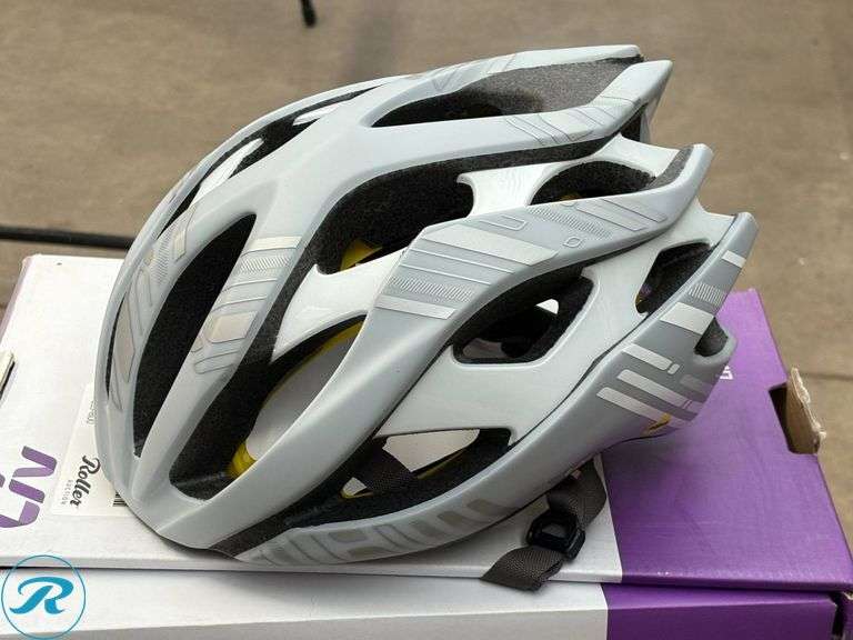 Liv Rev MIPS Bicycle Helmet, Grey, Size L (59-63 cm) - Roller Auctions