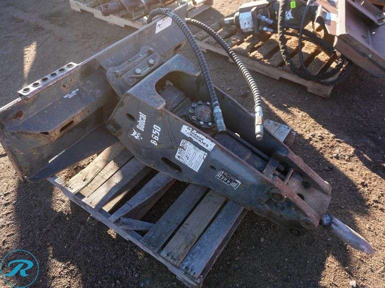 Bobcat B850 Hydraulic Breaker Attachment To Fit Skid Steer Loader - Roller Auctions