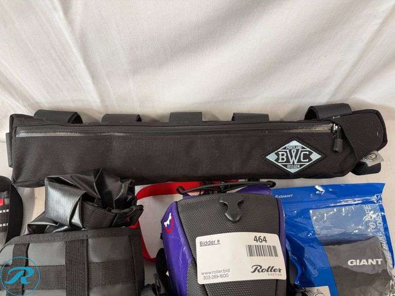 Tray of Assorted Bike Bags - Roller Auctions
