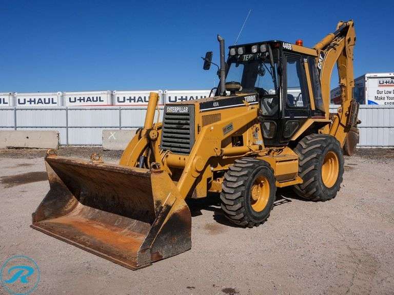 2001 Caterpillar 446B 4WD Loader/ Backhoe