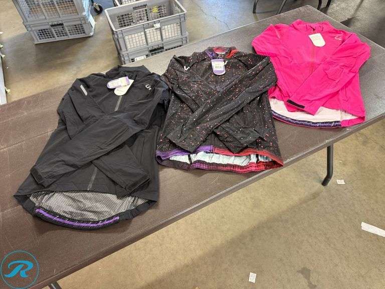 (3) Liv Women’s Rain/Wind Jackets, Size XS/S - Roller Auctions