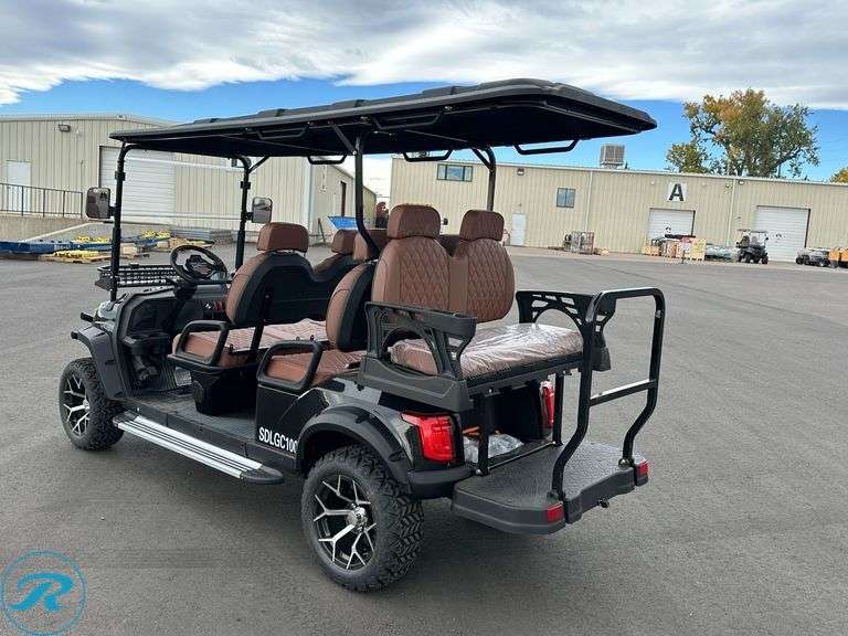 New 2025 SD Lanch SDLGC100 6-Seat Golf Cart - Roller Auctions
