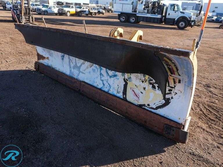 Rylind 12' Hydraulic Snowplow Attachment To Fit Motor Grader