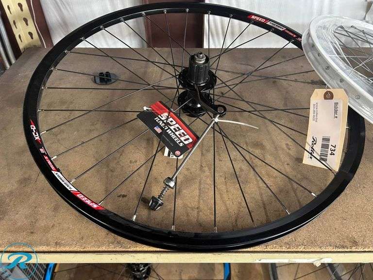 Sta-Tru RW26XCD Speed Tuned XC-D Rear Wheel and Two Spoked Replacement Wheels - Roller Auctions