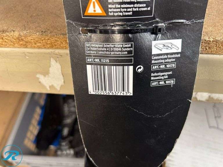 SKS Germany Shockboard XL and X-Blade Rear Bicycle Fender Set for 26”-29” Wheels - Roller Auctions