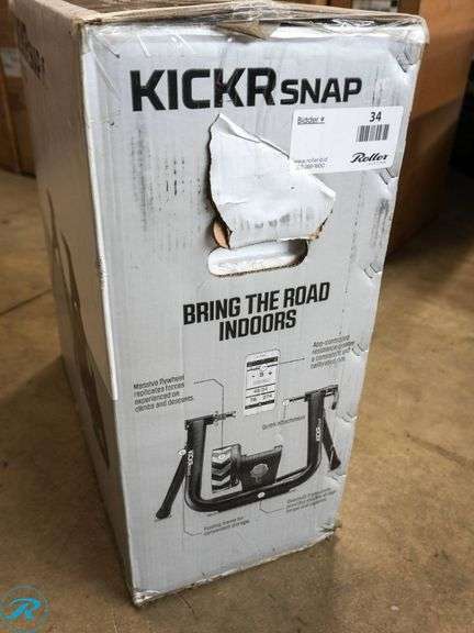 Wahoo KICKR SNAP Smart Bike Trainer - Roller Auctions