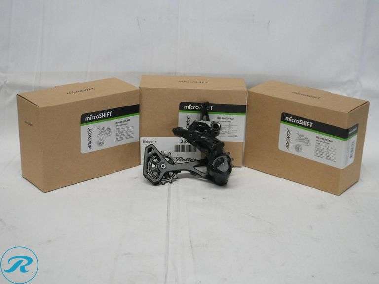 (3) microSHIFT RD-M6205AM Advent X Rear Derailleurs - Roller Auctions