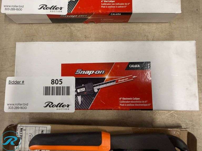 Snap-on CAL6EA 6″ Dial Caliper - Roller Auctions