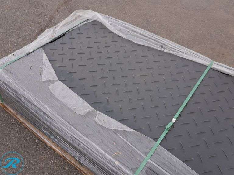 (15) New IR IRGPM Ground Protection Mats, 4' x 8' x 0.5" Thickness - Roller Auctions