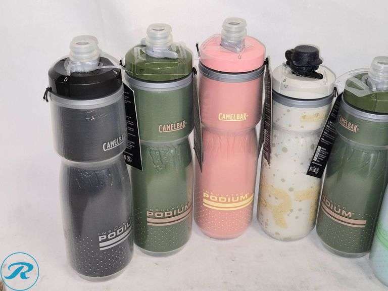 (7) CamelBak Podium Water Bottles - Roller Auctions