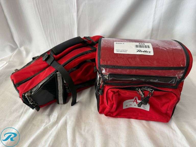 Arkel Handlebar Bag and Tailrider Trunk Bag - Roller Auctions