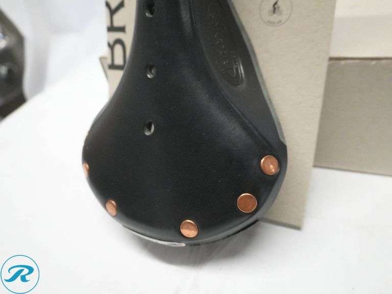 Brooks Flyer Special Leather Bicycle Saddle, Black - Roller Auctions