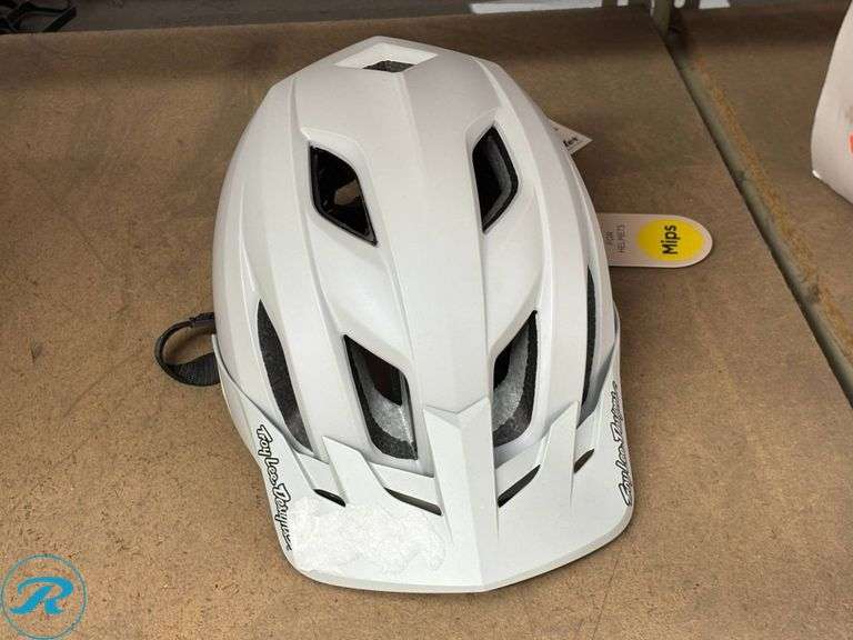 Troy Lee Designs Flowline SE Helmet, Gray/Char, XS/S - Roller Auctions