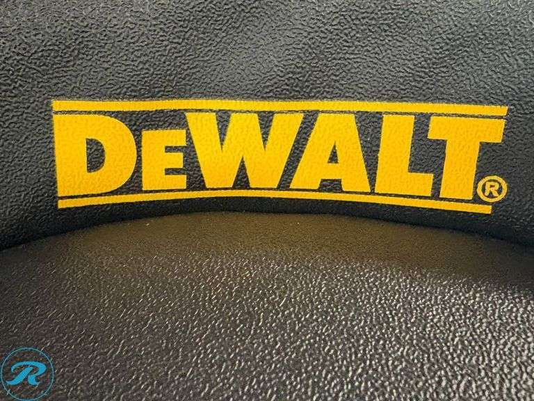 Dewalt Adjustable Rolling Shop Seat with Casters - Roller Auctions