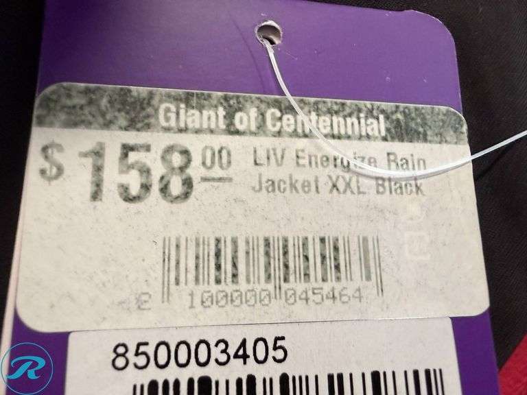 (2) Liv Energize Women’s Rain Jackets, Size XXL and XL - Roller Auctions