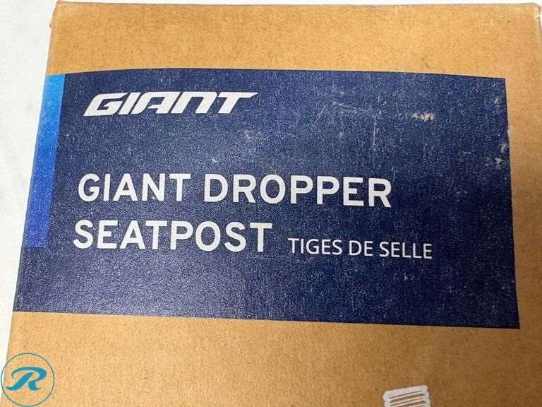 Giant Dropper Seatpost, 200mm Travel, Black - Roller Auctions