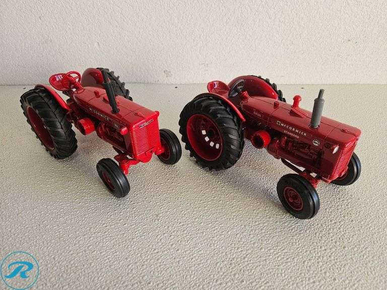 (2) McCormick WD-9 Diecast Model Tractors