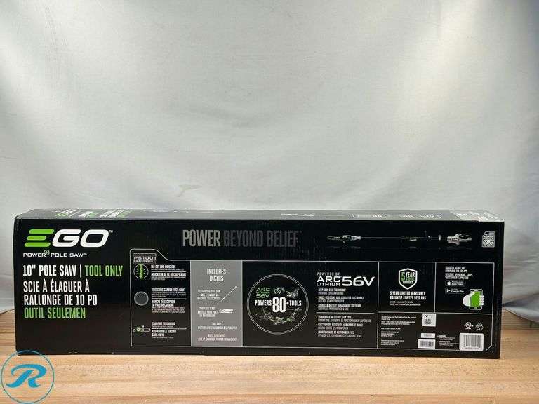 EGO: Power Pole Saw, 10''- New - Roller Auctions