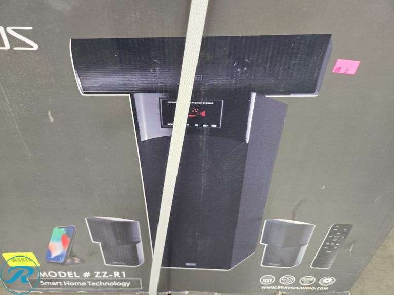 Bravius ZZ-R1 Home Surround Sound System - Roller Auctions