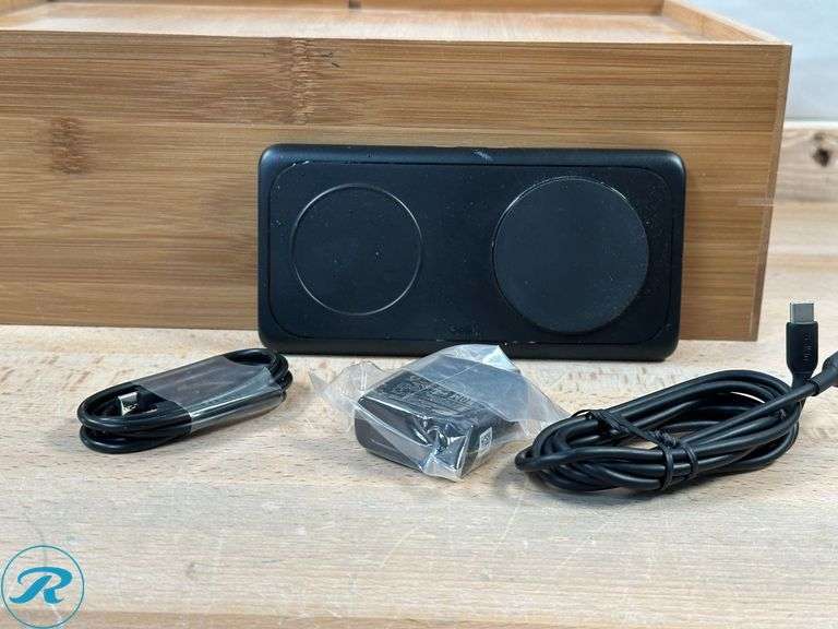 (2) Belkin 2-in-1 Magnetic Wireless Charging Pad with Qi2 15W - Used - Roller Auctions