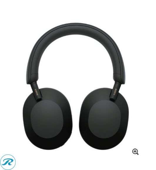 Sony WH1000XM5/SA Wireless Noise-Cancelling Over-the-Ear Headphones - Black, with Soft Case - Like New - Roller Auctions