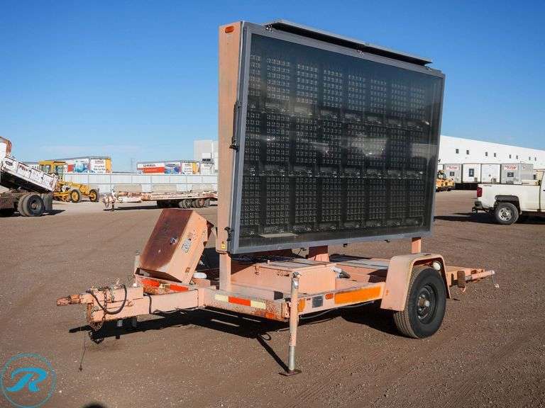 2003 Precision Solar Controls SMC-1000 Towable Message Board