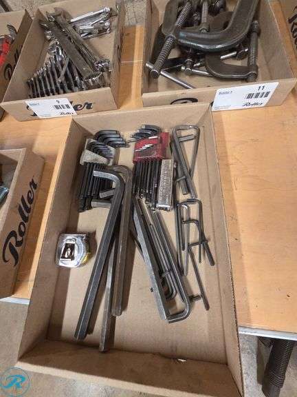 Tray of Hex Keys