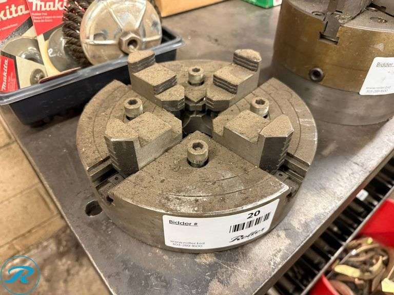 10″ 4-Jaw Lathe Chuck