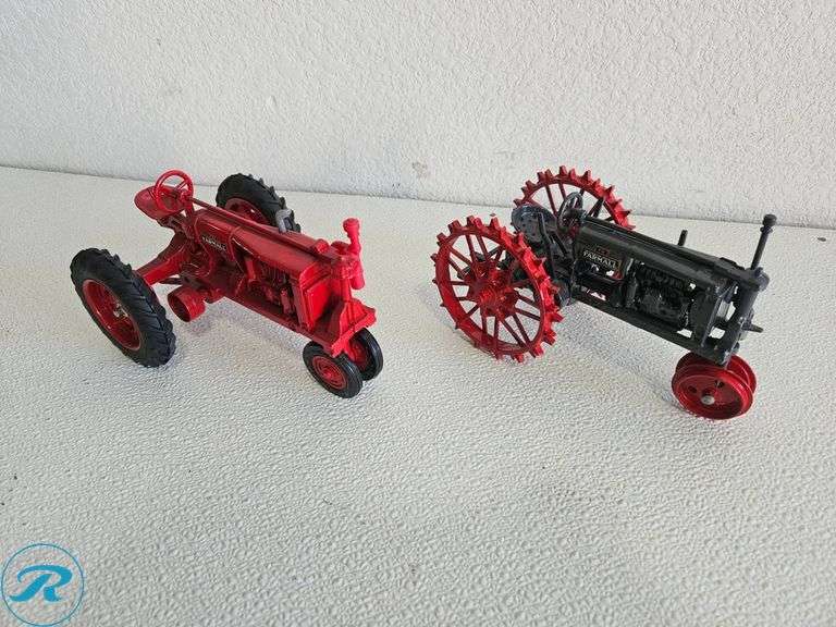 (2) McCormick-Deering Farmall Diecast Model Tractors, Models, F-12 and F-20