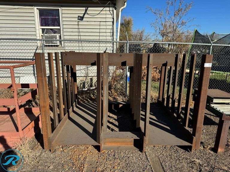 Steel Industrial Plate Racks - Roller Auctions